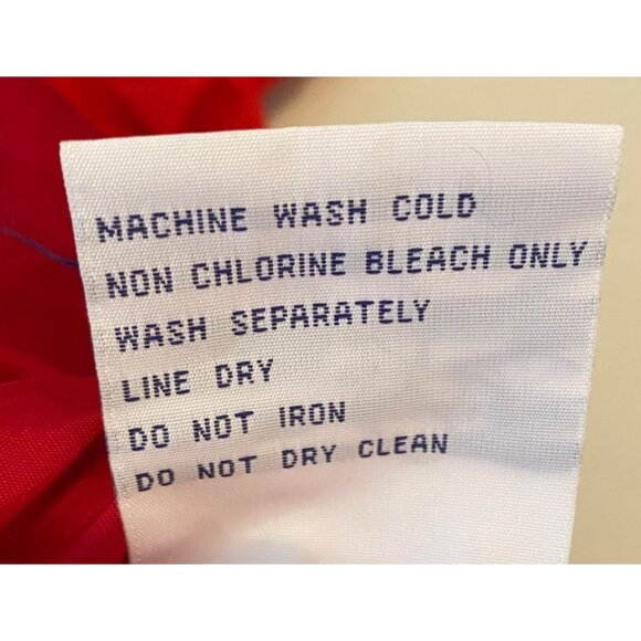 Majestic Anaheim Los Angeles Angels Jacket Majestic Red Fleece Mens Large - Picture 5 of 11